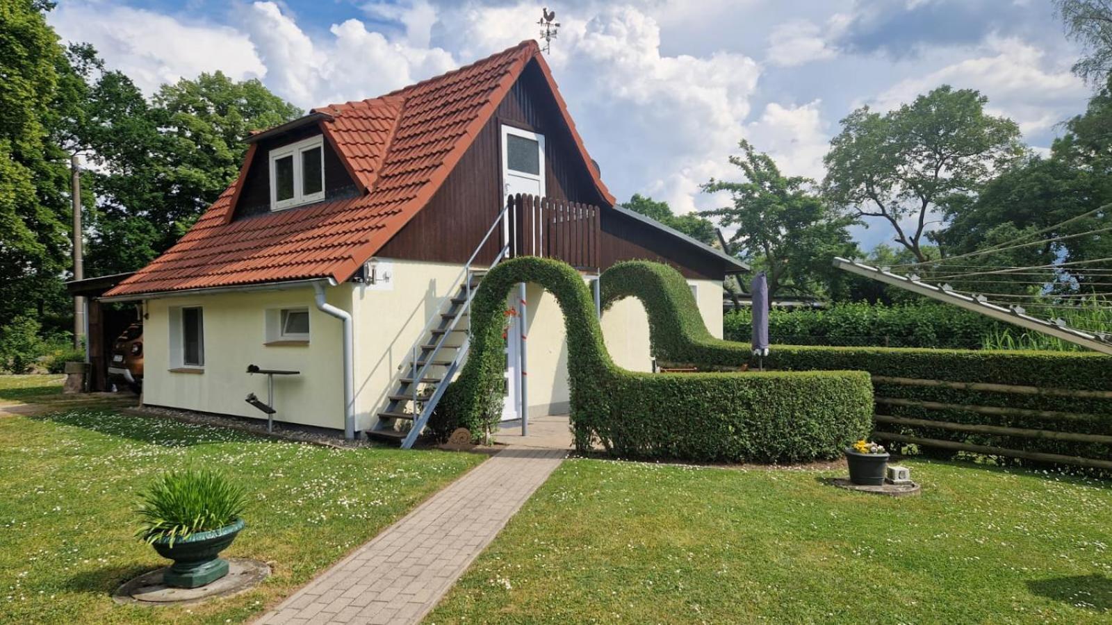 Ferienhaus Kleinmoellerchen Neu Poserin Exterior foto
